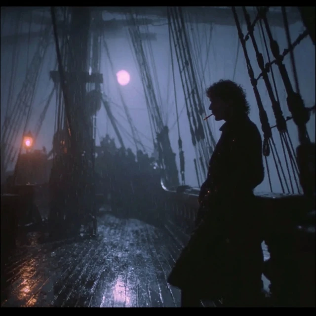 80s Dark Fantasy Witchhunter Galleon