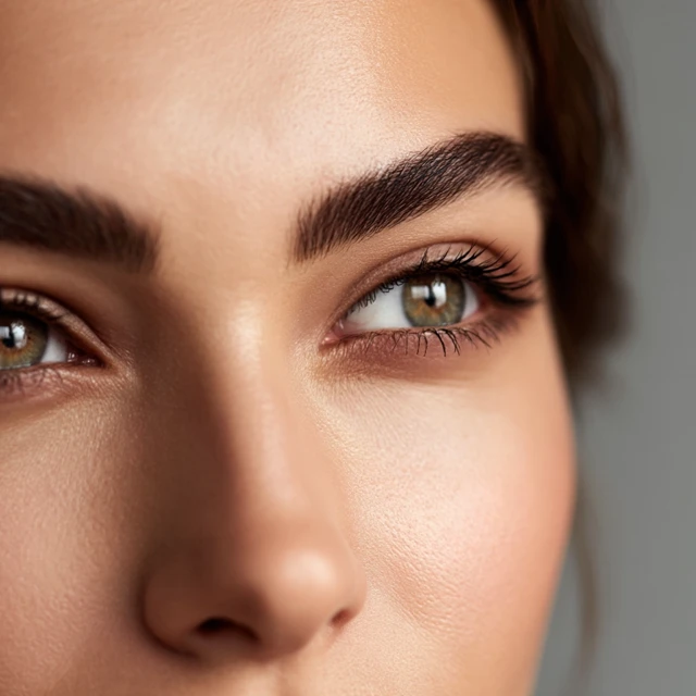 Permanent Makeup Eyebrows Luxury Beauty Advertisement