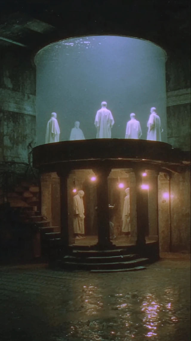 Eerie Ritual Dreamscape Freemason Liminal Space