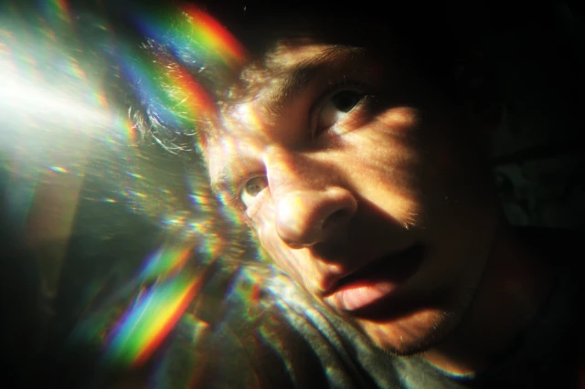 Trippy Eye Rainbow Colors Psychedelic Hallucination