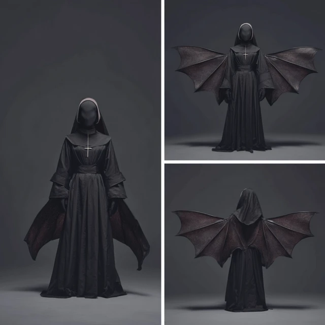 Nun Bat Costume Design Perfect for Concerts