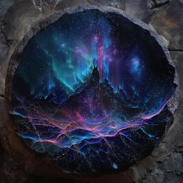 Galaxy of Dreams Vibrant Fantasy Art