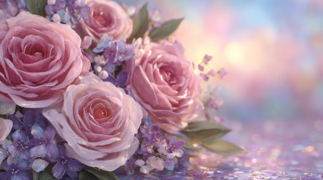 Happy Mothers Day with Beautiful Roses