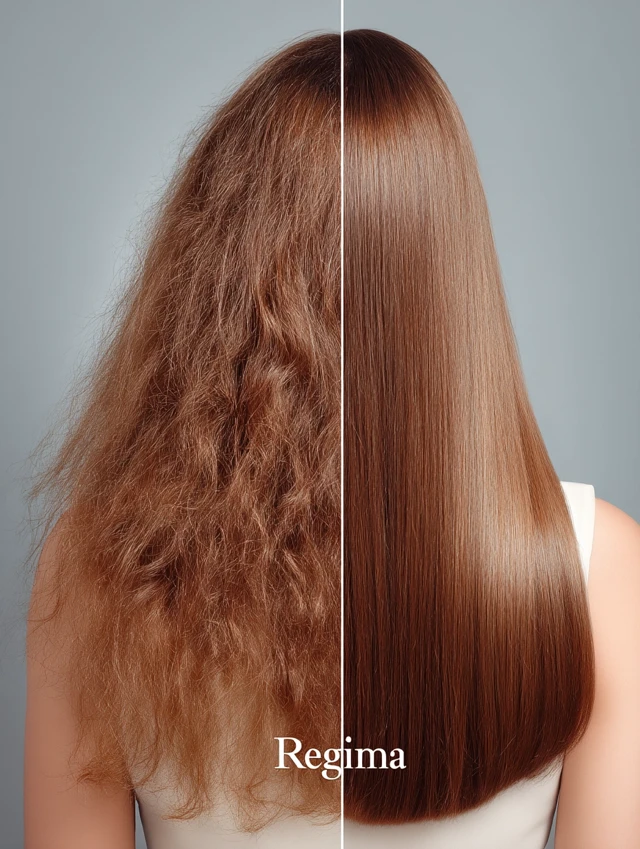 Hair Transformation Before and After - Regima Treatment