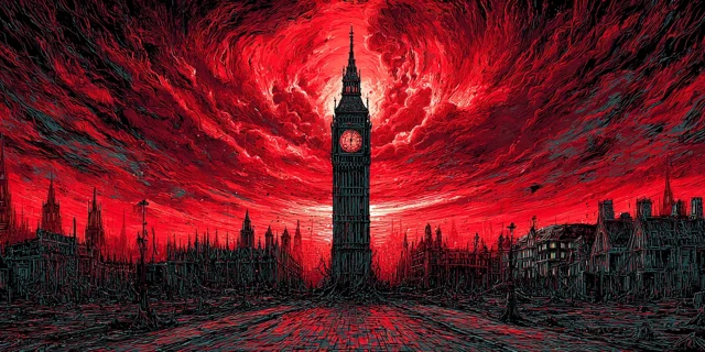 28 Days Later Horror Movie Screenshot