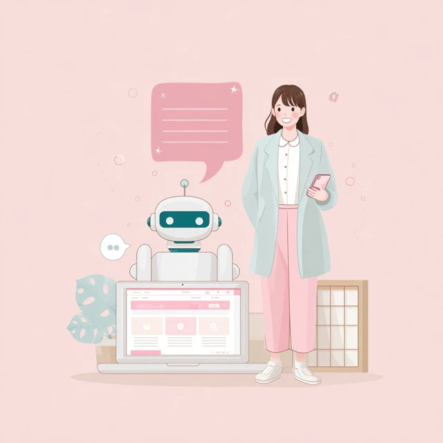 Japanese Office AI Chatbot Modern Workplace