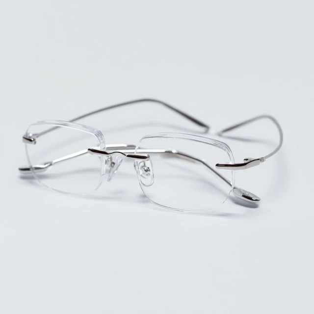 Frameless Glasses Still Life Photography