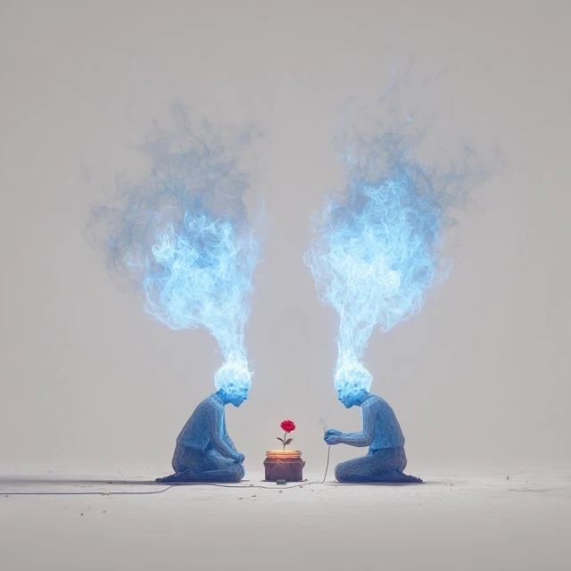 Souls Communicating Telepathically With Rose and Honey