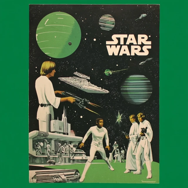 Star Wars Original Movie Poster Classic Art