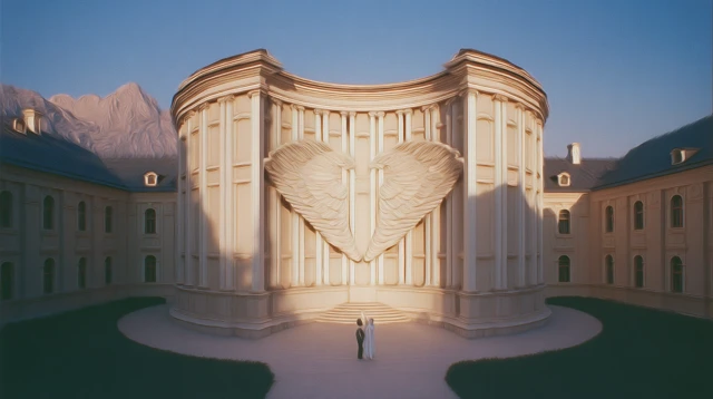 Architecture of the Heart Neoclassical Painting