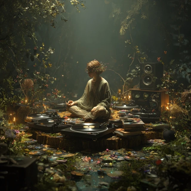 Magical Forest Fairy DJ Dreamscape