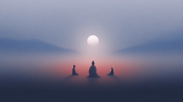 Zen Masters Under the Full Moon