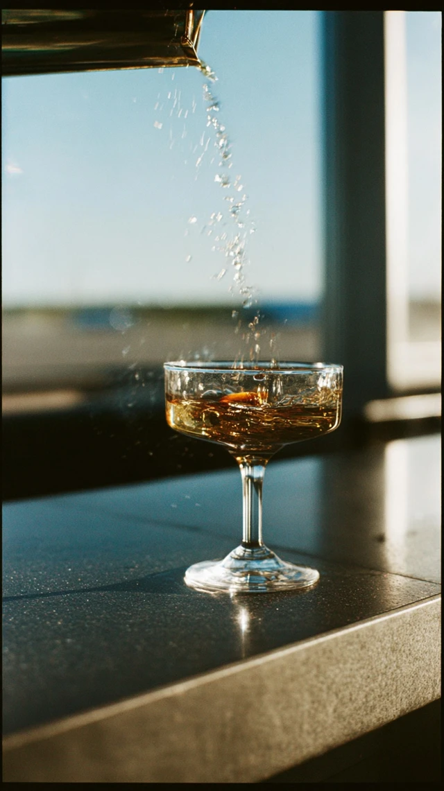 Cocktail Pour High Speed Photography Liquid Motion