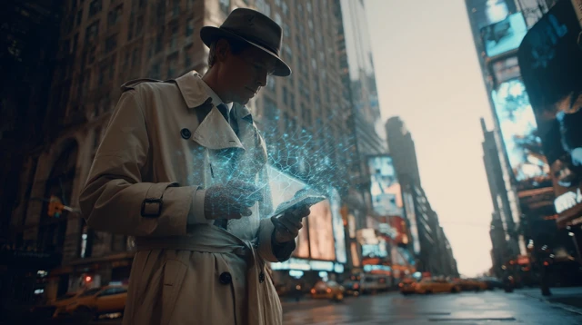 Retro Detective in a Smart City