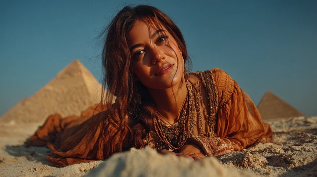 Boho Fashion Portrait Desert Dream Photography