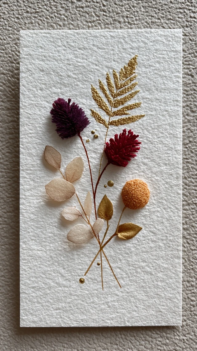 Birthday Card for Motherinlaw with Flowers Gold