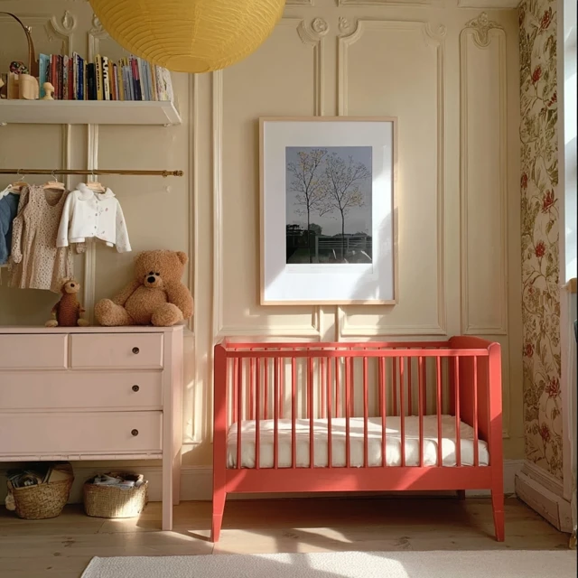 Elegant French Nursery Shabby Chic Style