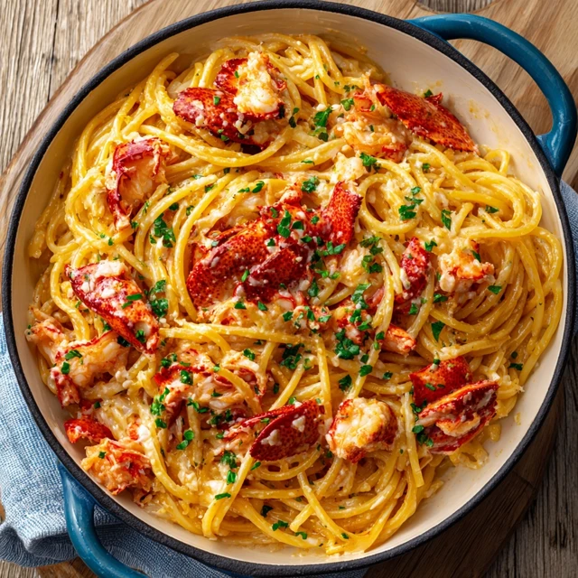Creamy Lobster Spaghetti Recipe Delicious Pasta Dish
