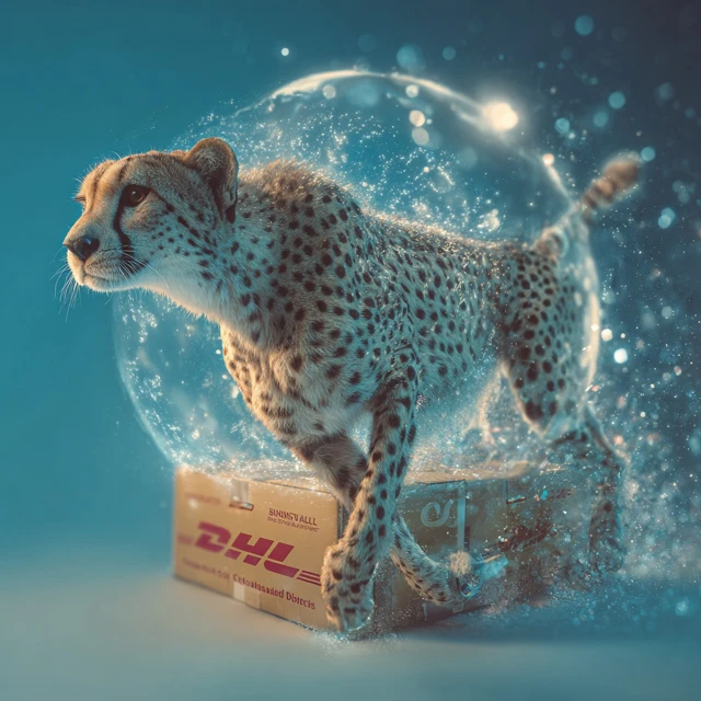Cheetah DHL Delivery Speed Riyadh