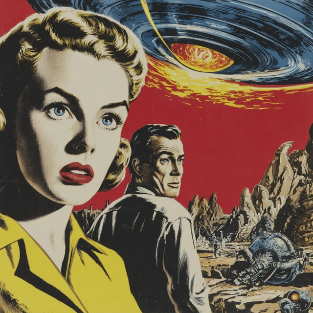 Forbidden Planet 1956 Roy Lichtenstein SciFi Poster