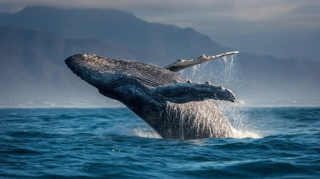Whale Breaching Ocean Nature Photography