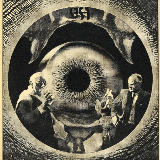 Bizarre Illusion: Cryptic Meme Advertisement