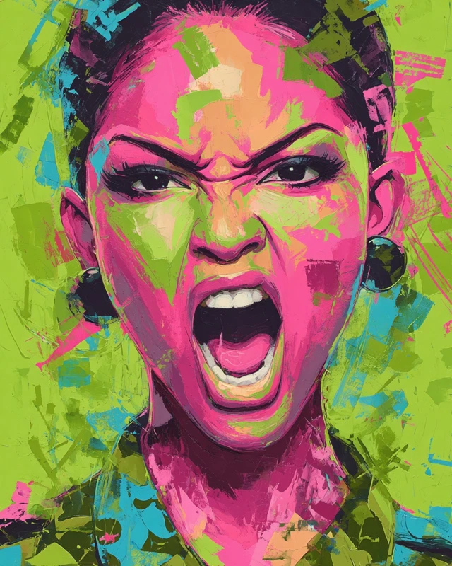 Jasmine Tookes Pop Art Portrait Glamourpunk Style