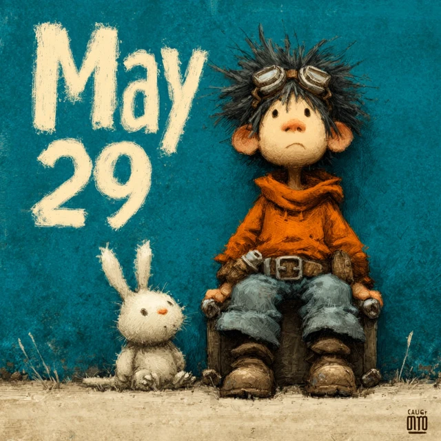 May29 A Funny Story of a Man and a Rabbit