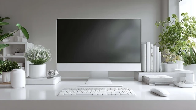 Modern Minimalist Office Desk Design