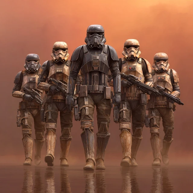 Star Wars Death Troopers Cinematic Shot