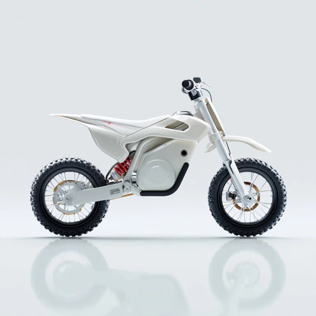 Electric OffRoad Motorcycle for Kids Minimalist Design