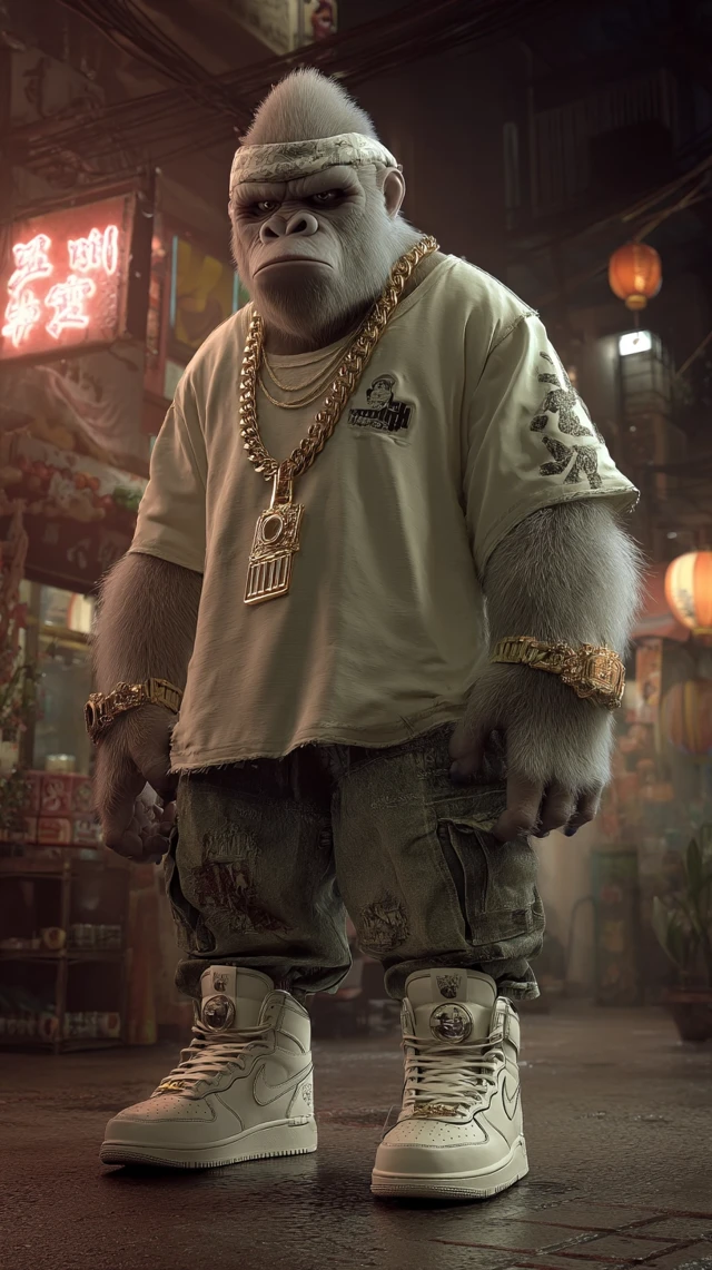 Ramen Gorilla Streetwear Art