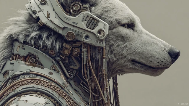 Werewolf Machine Hybrid Concept Art