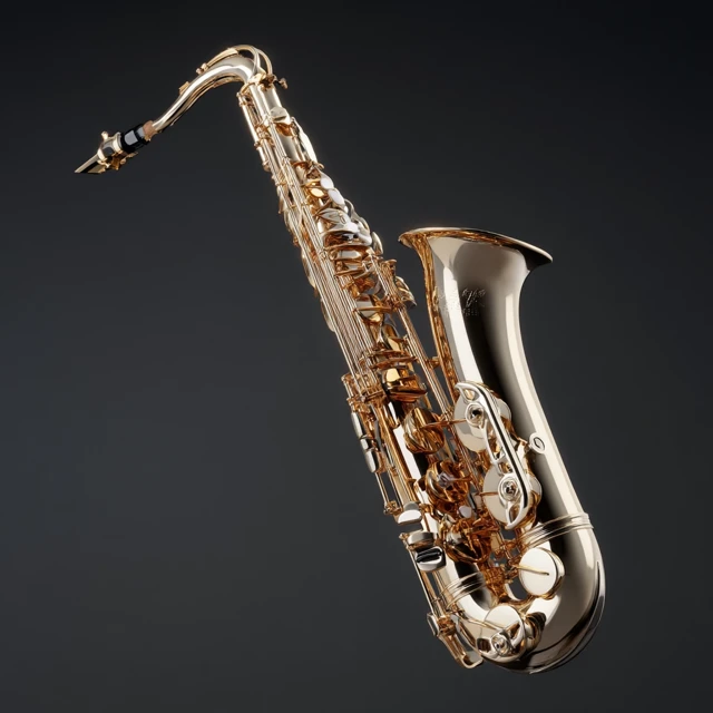 Golden Saxophone A Smooth Musical Instrument