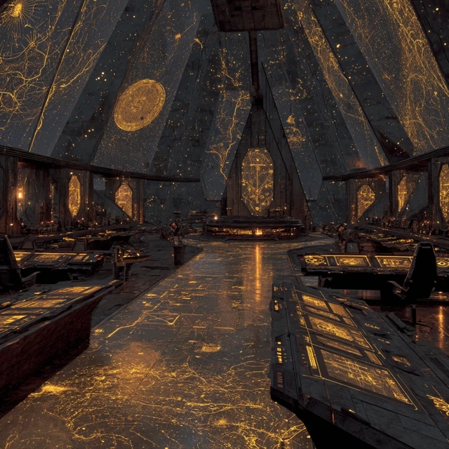 Sky Killer Command Center Futuristic War Room