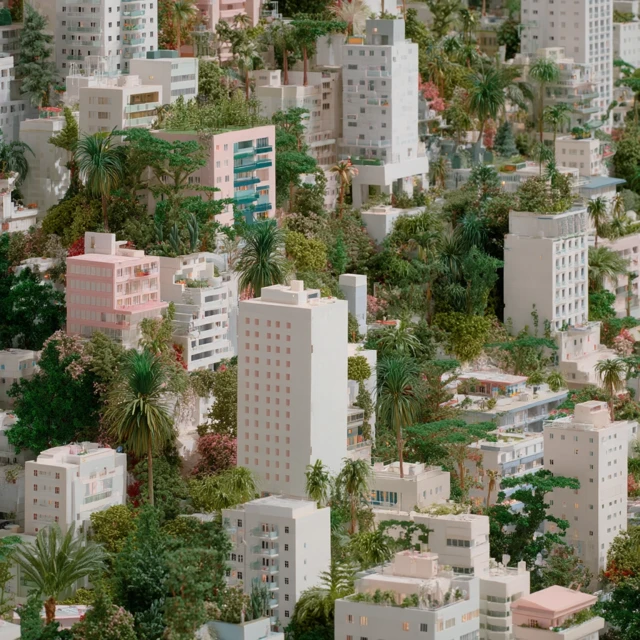 Bodys Isek Kingelez City Models Lush Greenery