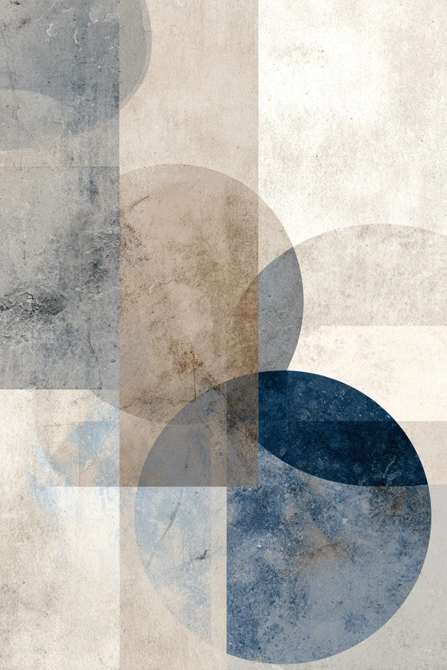 Japanese Minimalist Background WabiSabi Earth Tones