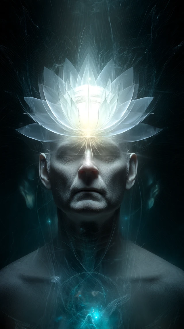 Photorealistic Psychic Portrait Symmetric