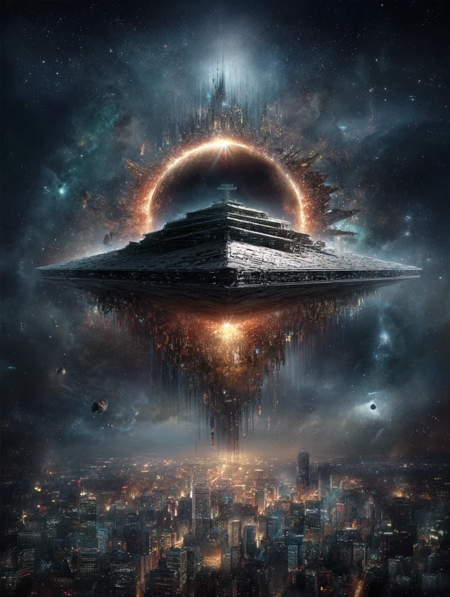 Star Destroyer Artwork Star Wars Movie Poster