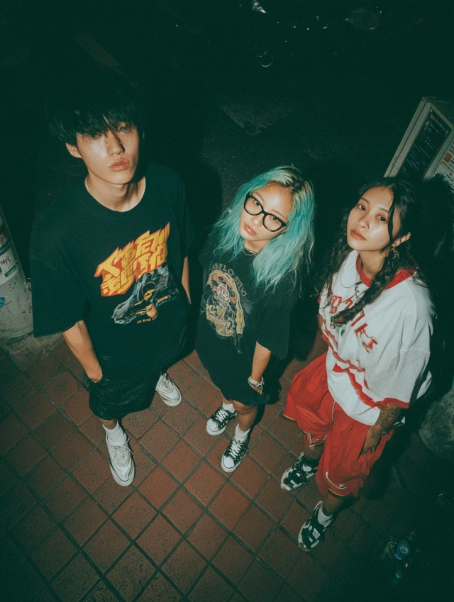 Japanese Streetwear Nightlife Young Adults 90s Retro Style