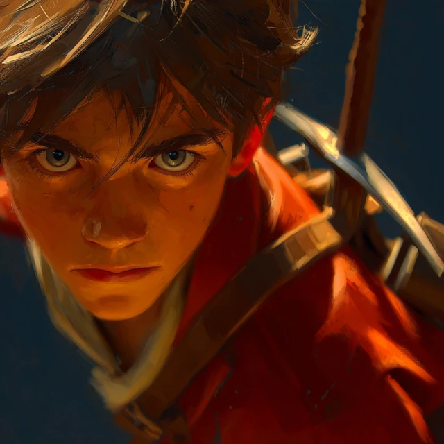 Jerry Banks Determined Teenager With Sword Art