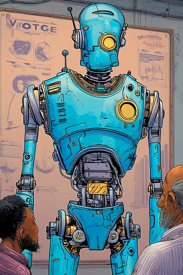 Robot Presentation Rise of Tokens Decline of Words