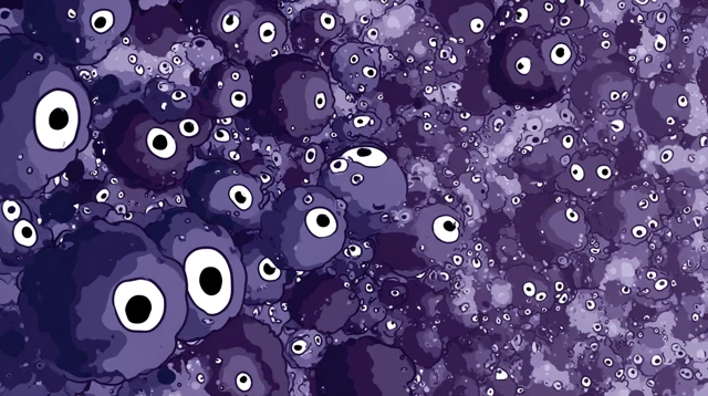 Multiverse Googly Eyes Illustration