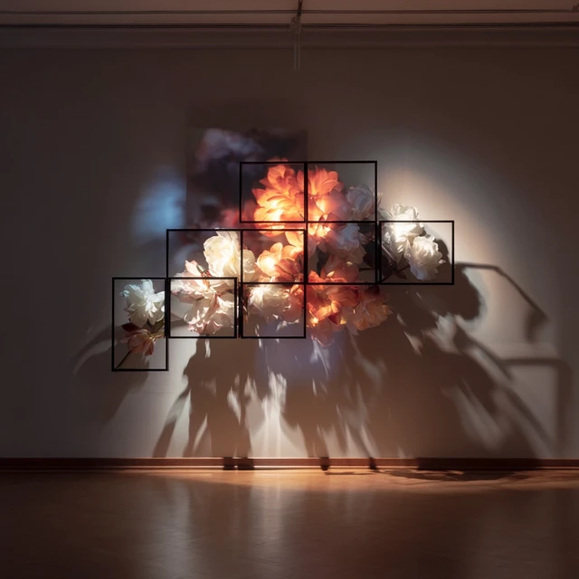 Modern Art Still Life Light and Shadow 8K