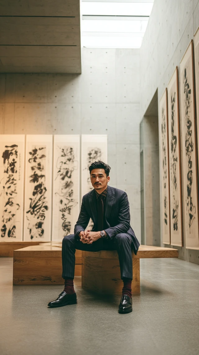 Modern Japanese Art Museum Mens Fashion and Style