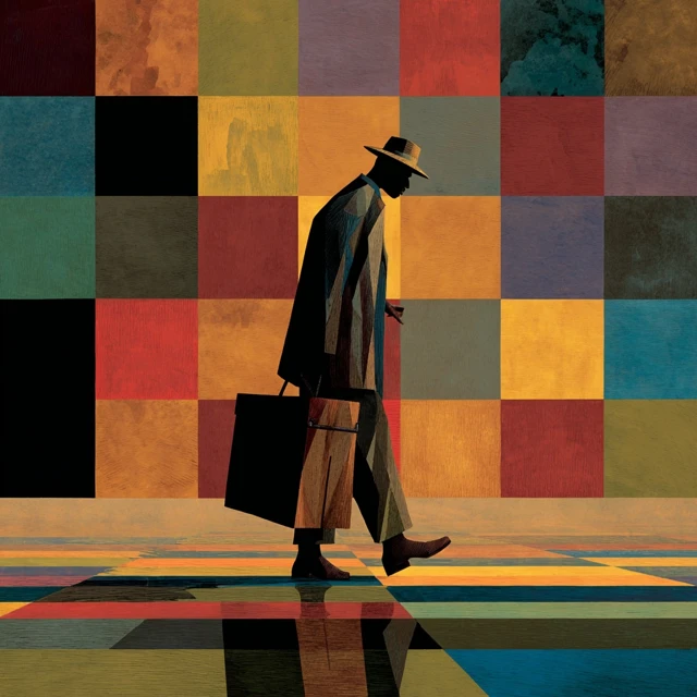 Jacob Lawrence Inspired Painting Loneliness Journey