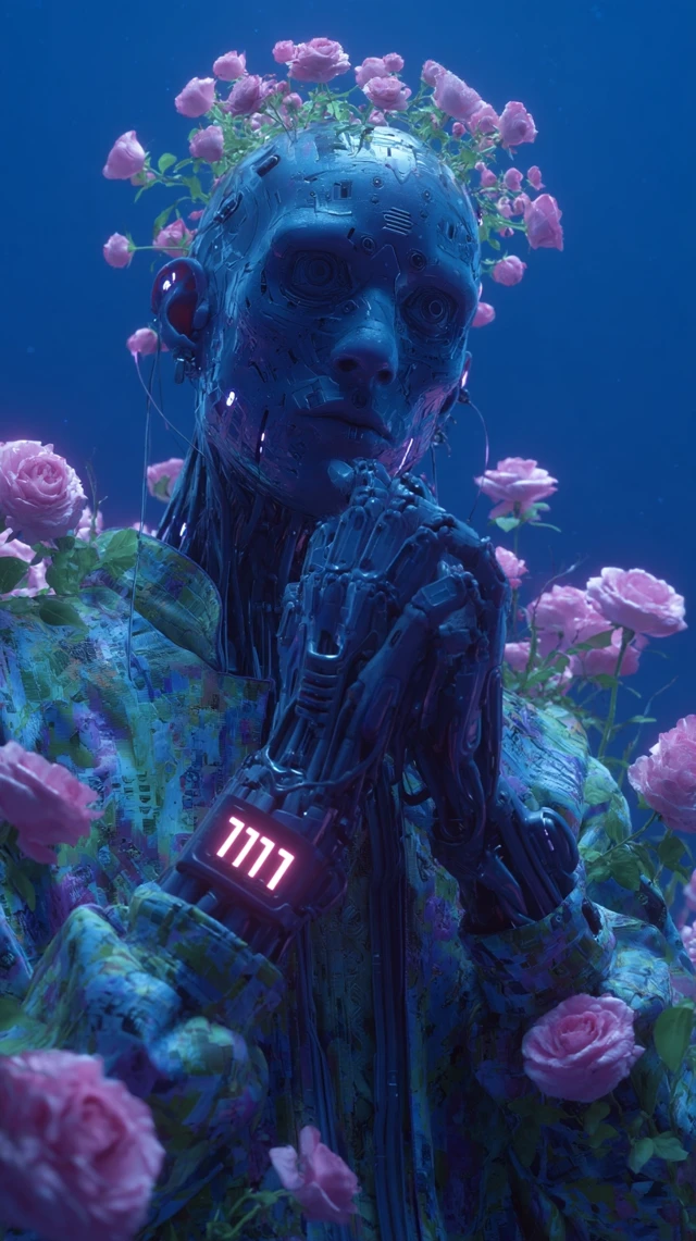 Eternal Server Avatar in Cyberpunk Garden