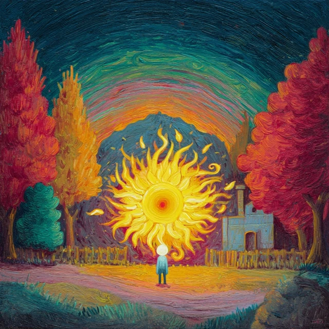 Ghost of the Sun Illustration Art