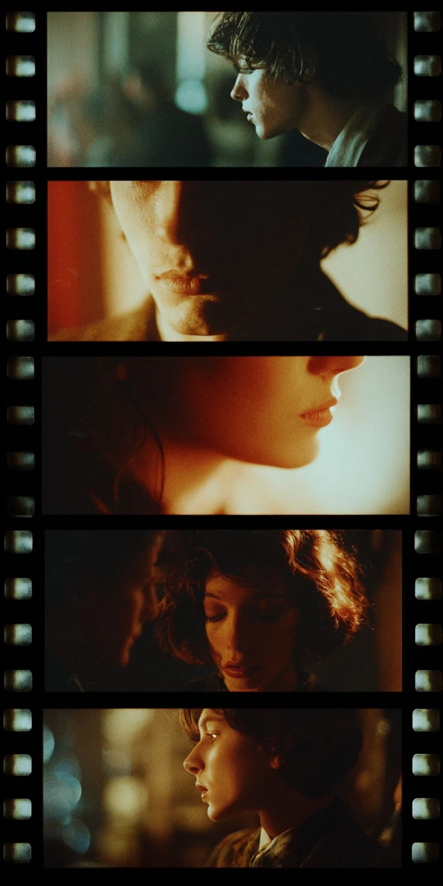 Film Strip Portrait A Collection of Scenes