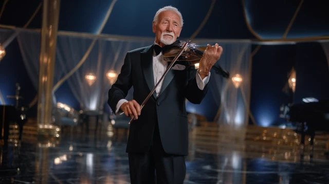 Kenji Tanaka Plays Violin Cinematic Portrait